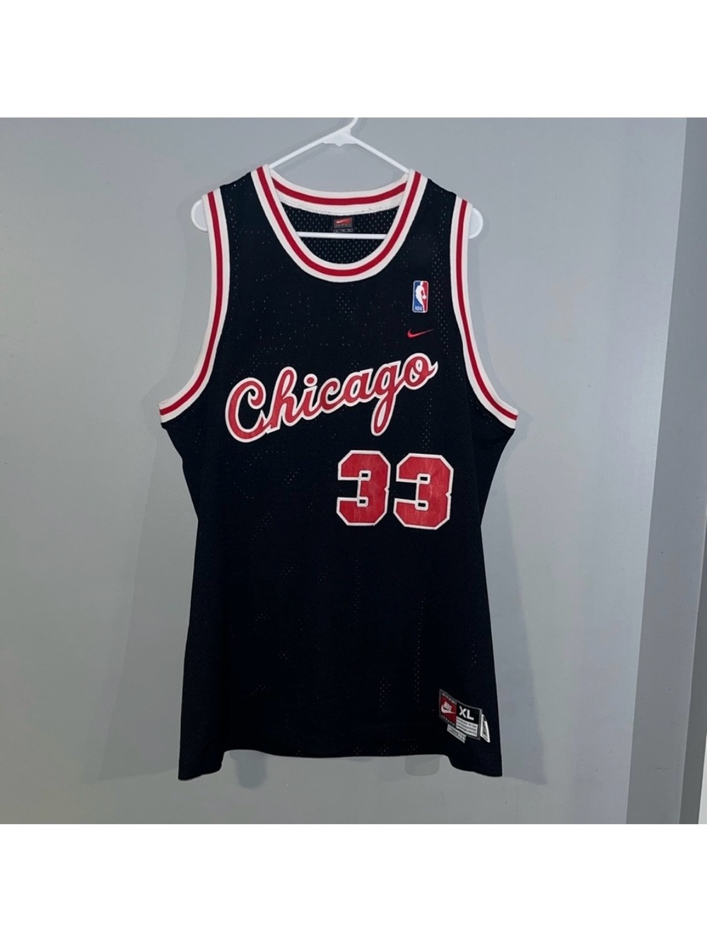 Chicago Bulls 1984 Scottie Pippen #33 Nike REWIND NBA Retro Throwback Jersey